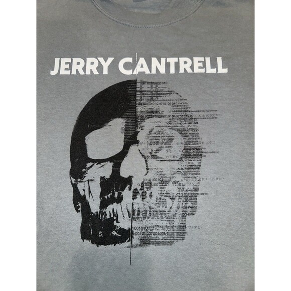 Jerry Cantrell Bone2code Alice In Chains Y2K Alternative Band Shirt 2XL - Picture 3 of 4